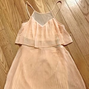 Peach Cocktail Dress